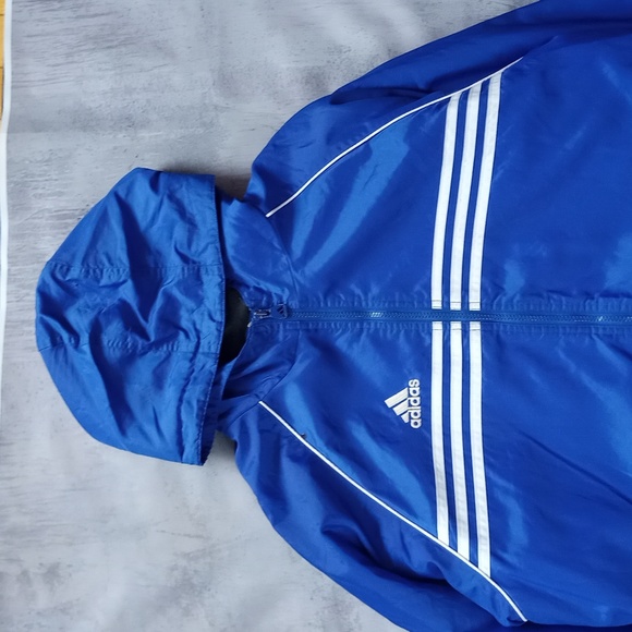 Vintage 90s Adidas Blue Essential Jacket - Picture 6 of 10